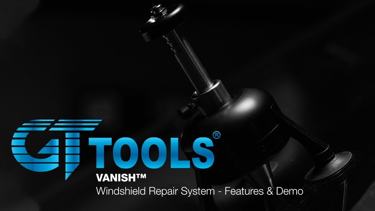 [Демонстрация ремонта] Система ремонта лобового стекла VANISH™ — GT Tools®
