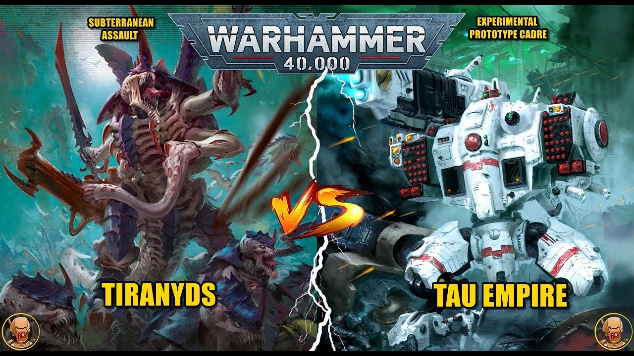 Tau Empire VS Tiranyds new chapter 2000 pt battle report ita