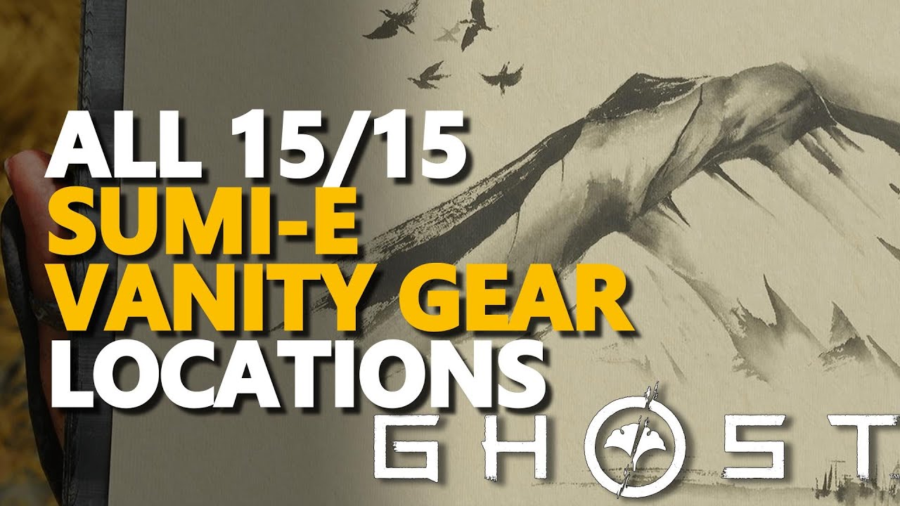 All Sumi-e Vanity Gear Locations Ghost of Yotei