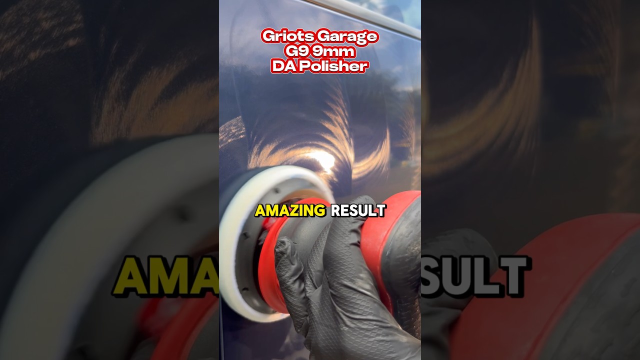 The Entry Level King? Griots Garage G9 DA Polisher(Paint Correction)