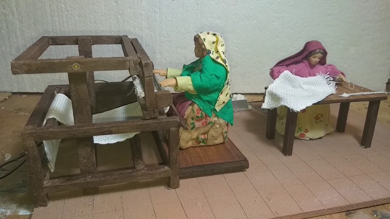 Sarte presepe in movimento