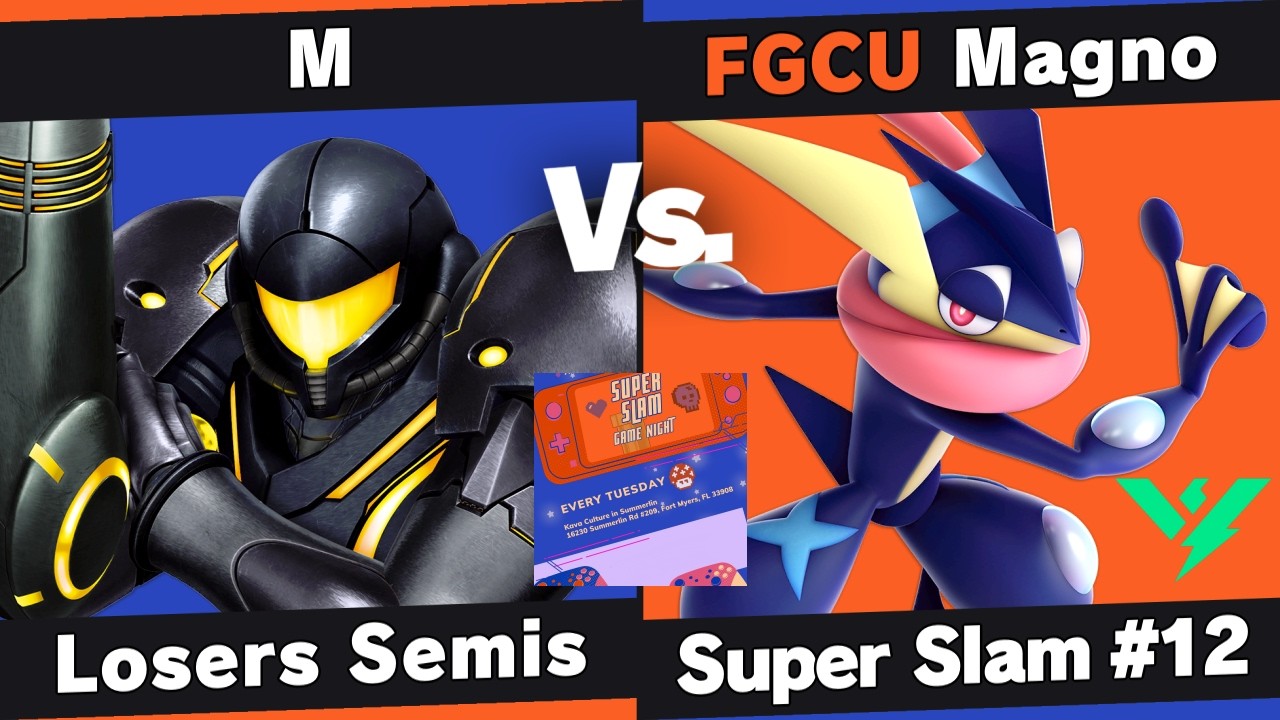 Super Slam 12 - M (Samus) vs Magno (Greninja) - Losers Semis