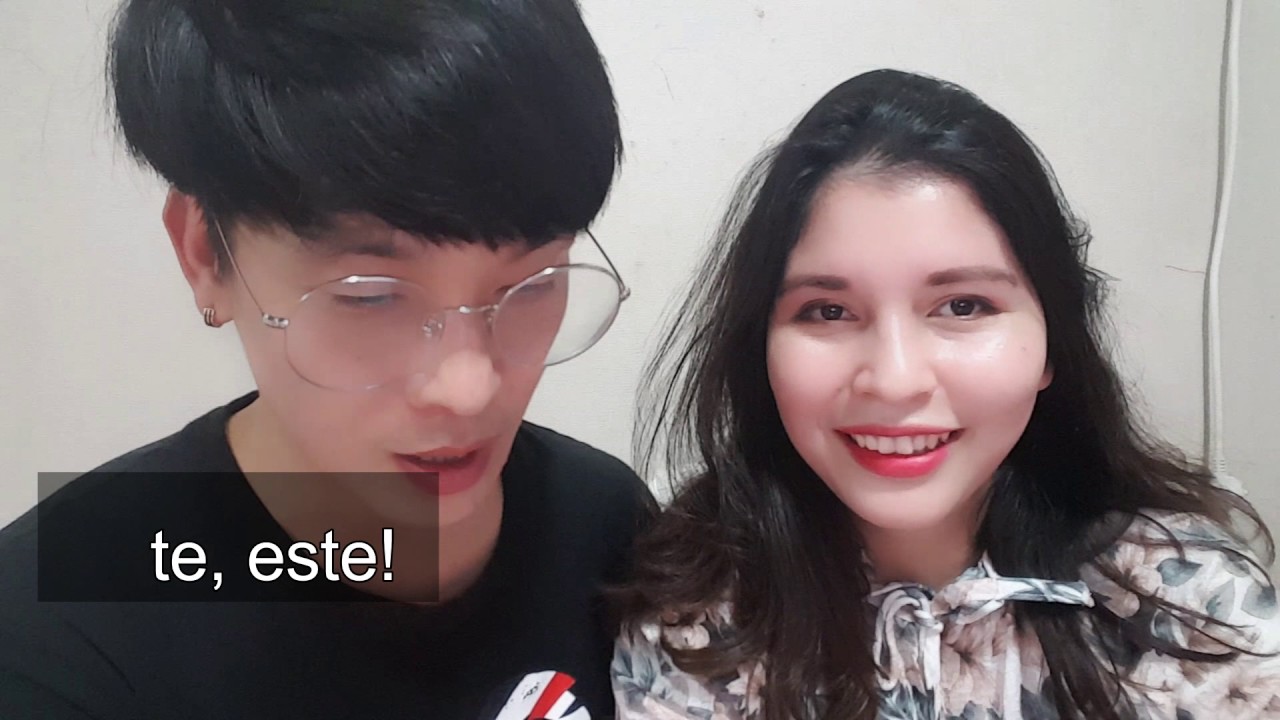 Mi esposo coreano dice trabalenguas en espaniol y en coreano
