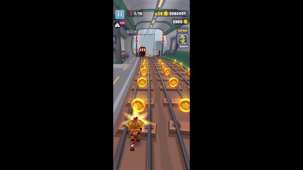 Subway Surfer Road To Indian Top No 1 #subwaysurfers#subwaysuferlive #squidgame#live#shortlive