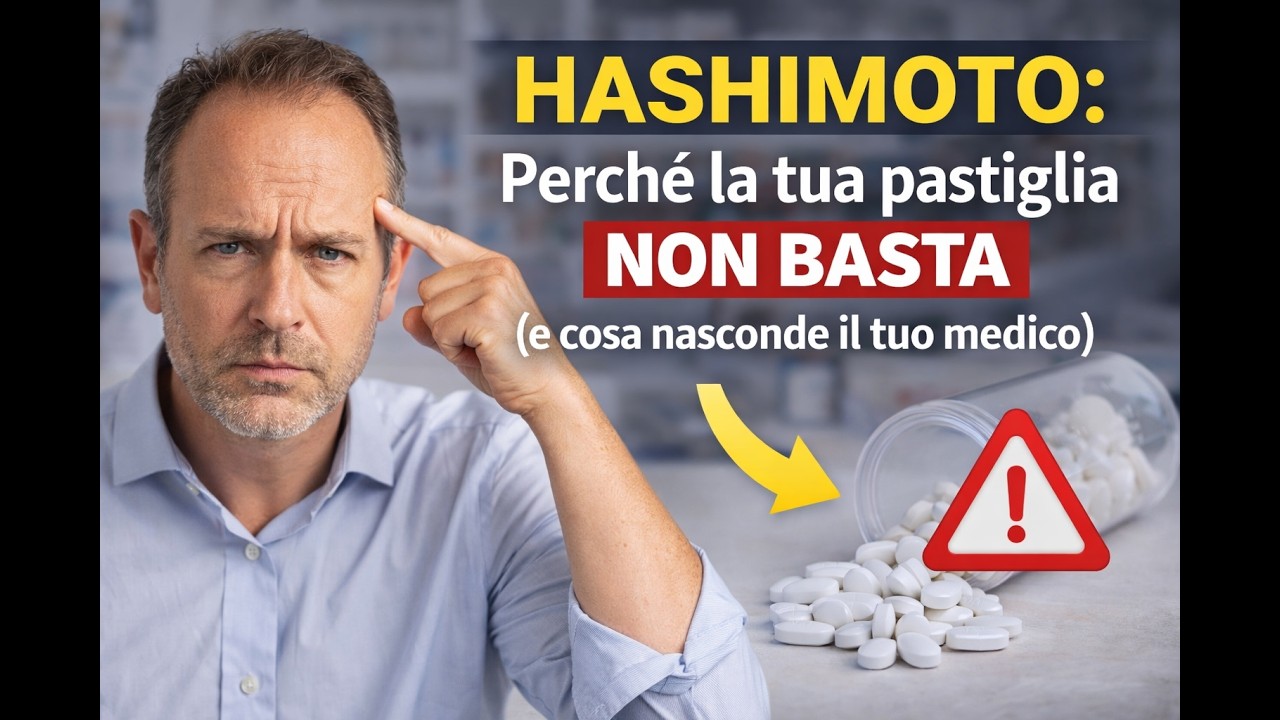 Hashimoto: Perché la tua pastiglia non basta (e cosa nasconde il tuo medico) 1 Parte