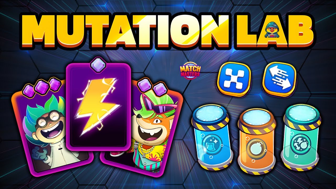 USE THIS TOP TRICK TO WIN MUTATION LAB 300 DNA with LOW BOOSTERS | Match Masters Solo