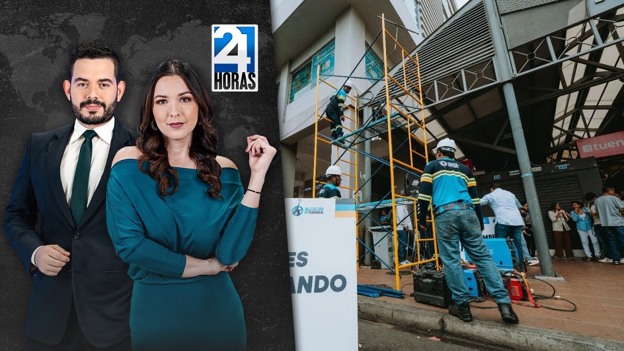 Noticiero 24 Horas Emisión Central Guayaquil del jueves 4 de septiembre del 2025