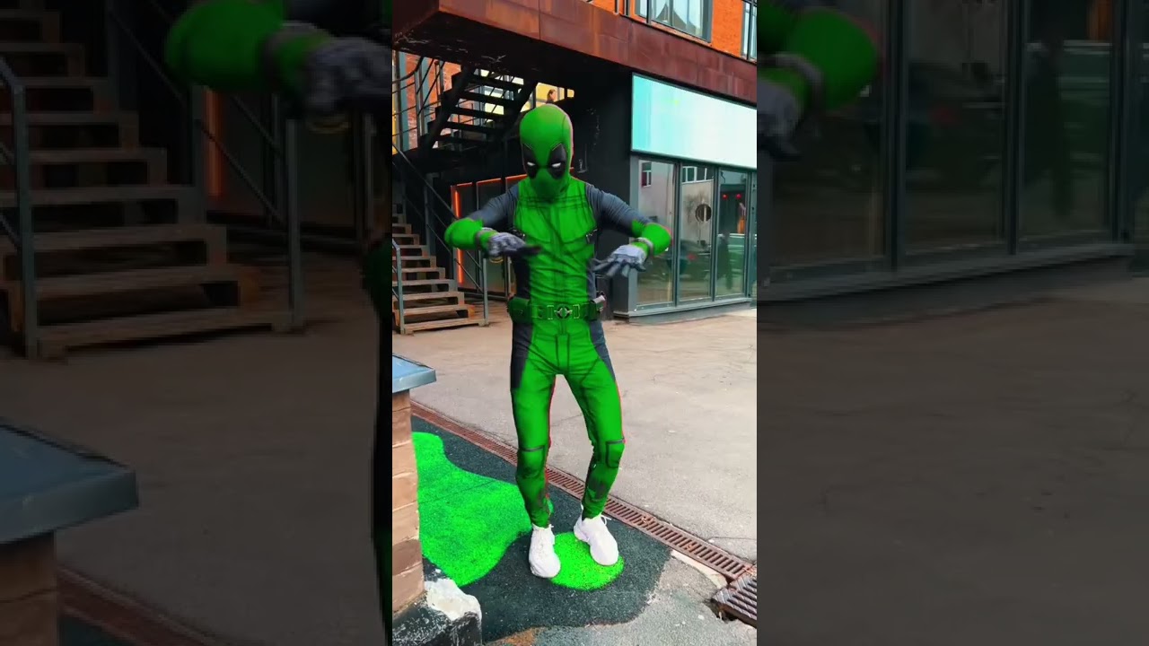 О боже😱 Зеленый Дэдпул😂 #шорты