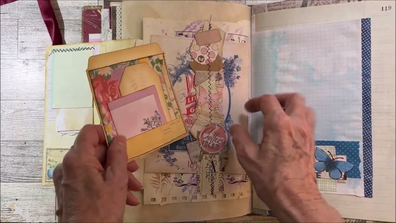 Eclectic Junk Journal Flip Through - No talking, No music