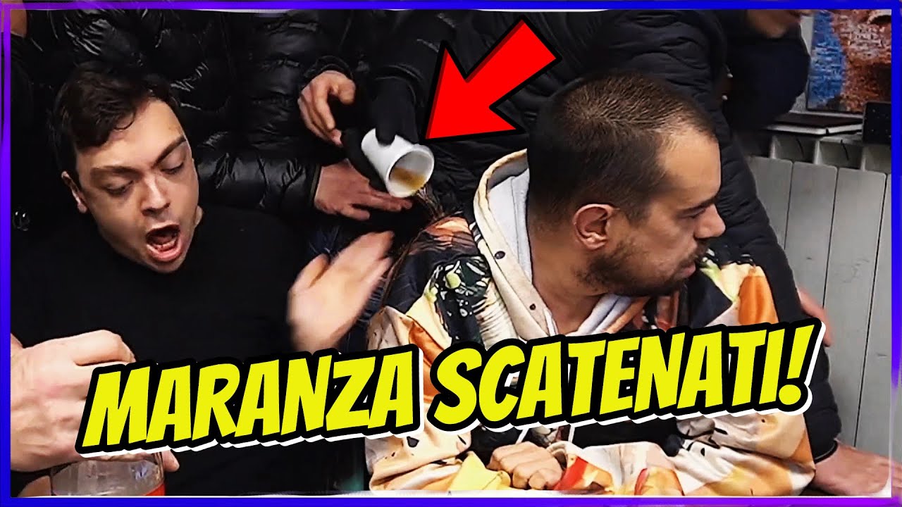 INVASIONE DI MARANZA CON SPUTI, TOCCATINE e COCA COLA VERSATA ADDOSSO!