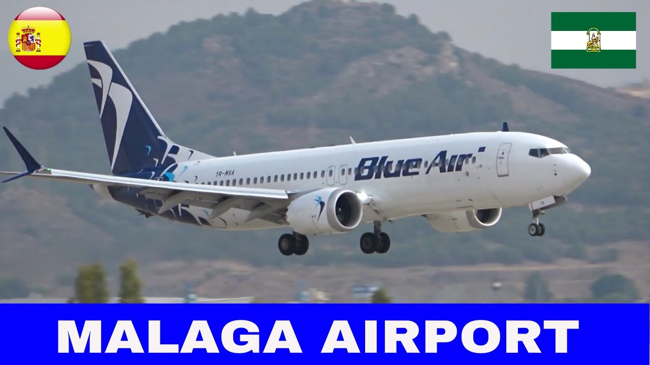 Malaga Airport Costa del Sol 🇪🇸 Andalucia, Plane Spotting summer 2021 ⛱