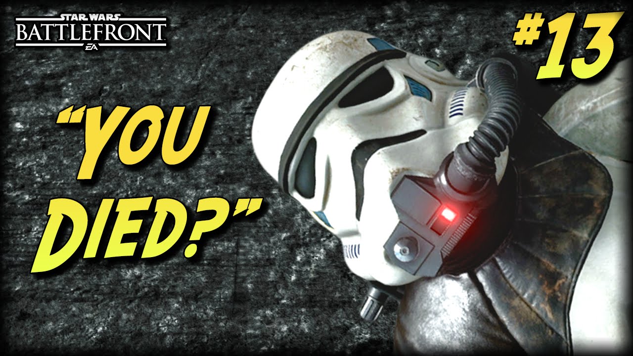 The Unfortunate Moments of STAR WARS Battlefront #13 (Nien Nunb Always Wins, Funny Deaths, Fails!)