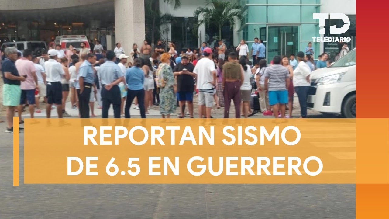 Sismo de magnitud 6.5 sacude a la CDMX