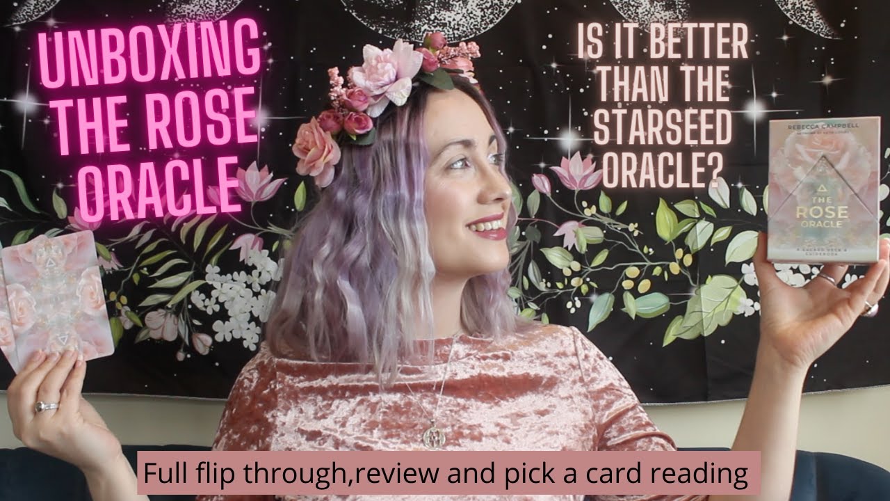Unboxing The Rose Oracle | Review, Flip through and reading