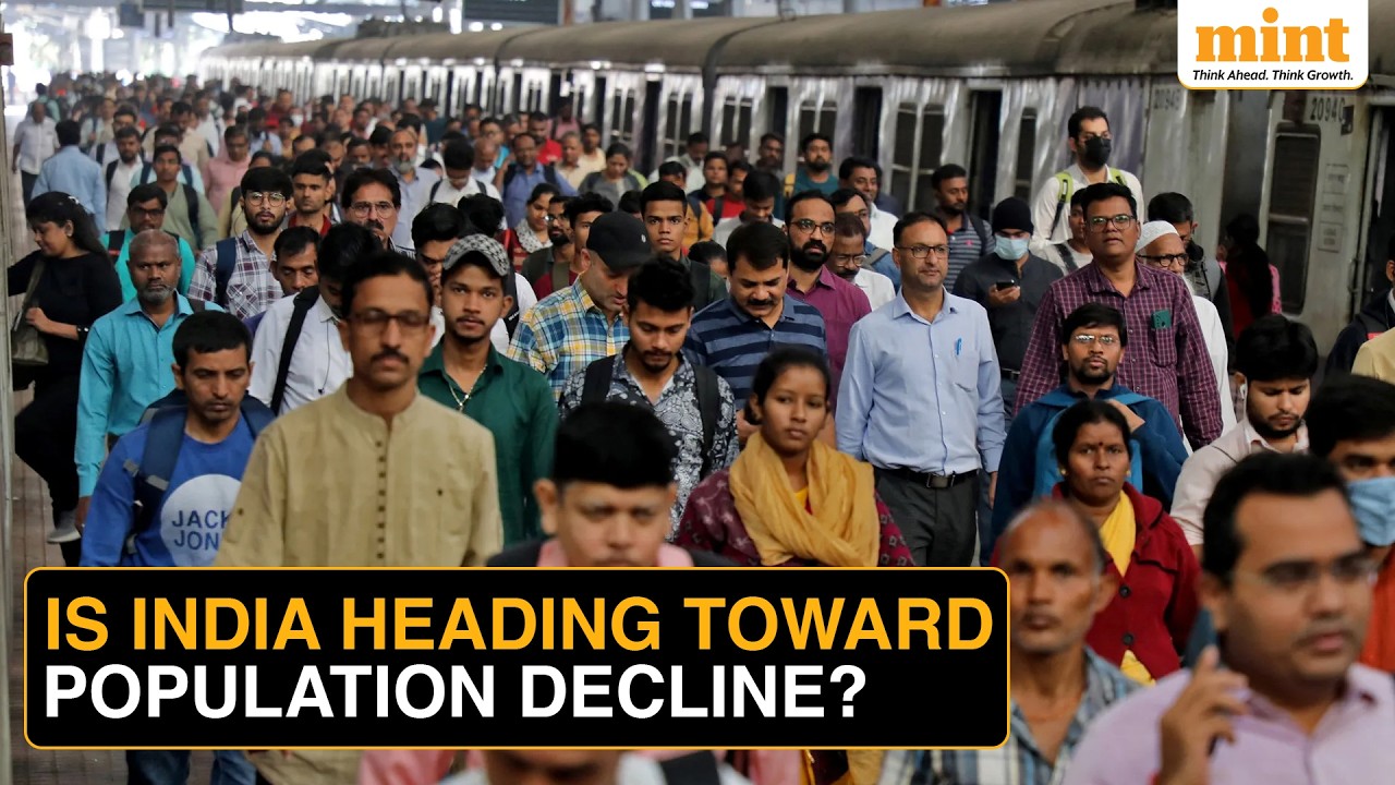India's Fertility Rate Falls Below Replacement Level For First Time | Population Peak Ahead?