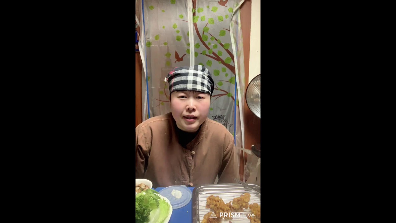 상추 튀김 만들기