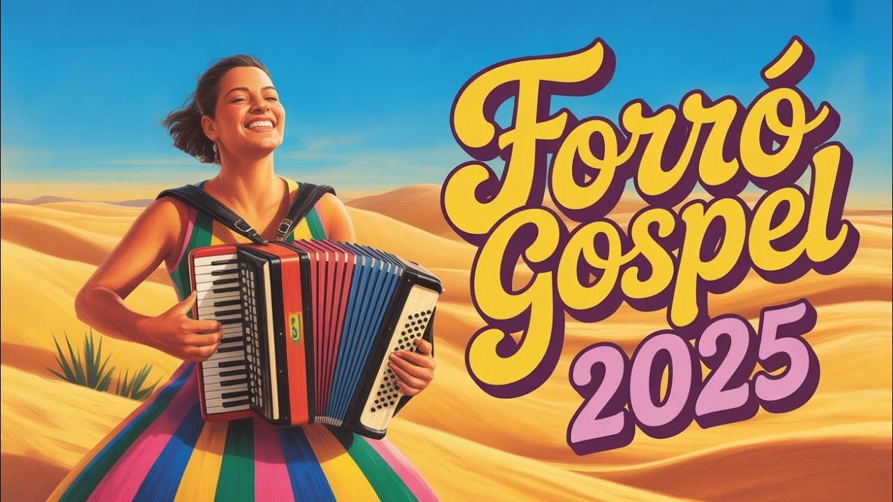 🔥Forró Gospel 2025 / Louvores abençoados para alegrar sua alma e encher sua casa da presença de Deus
