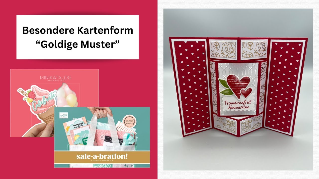 Besondere Kartenform 