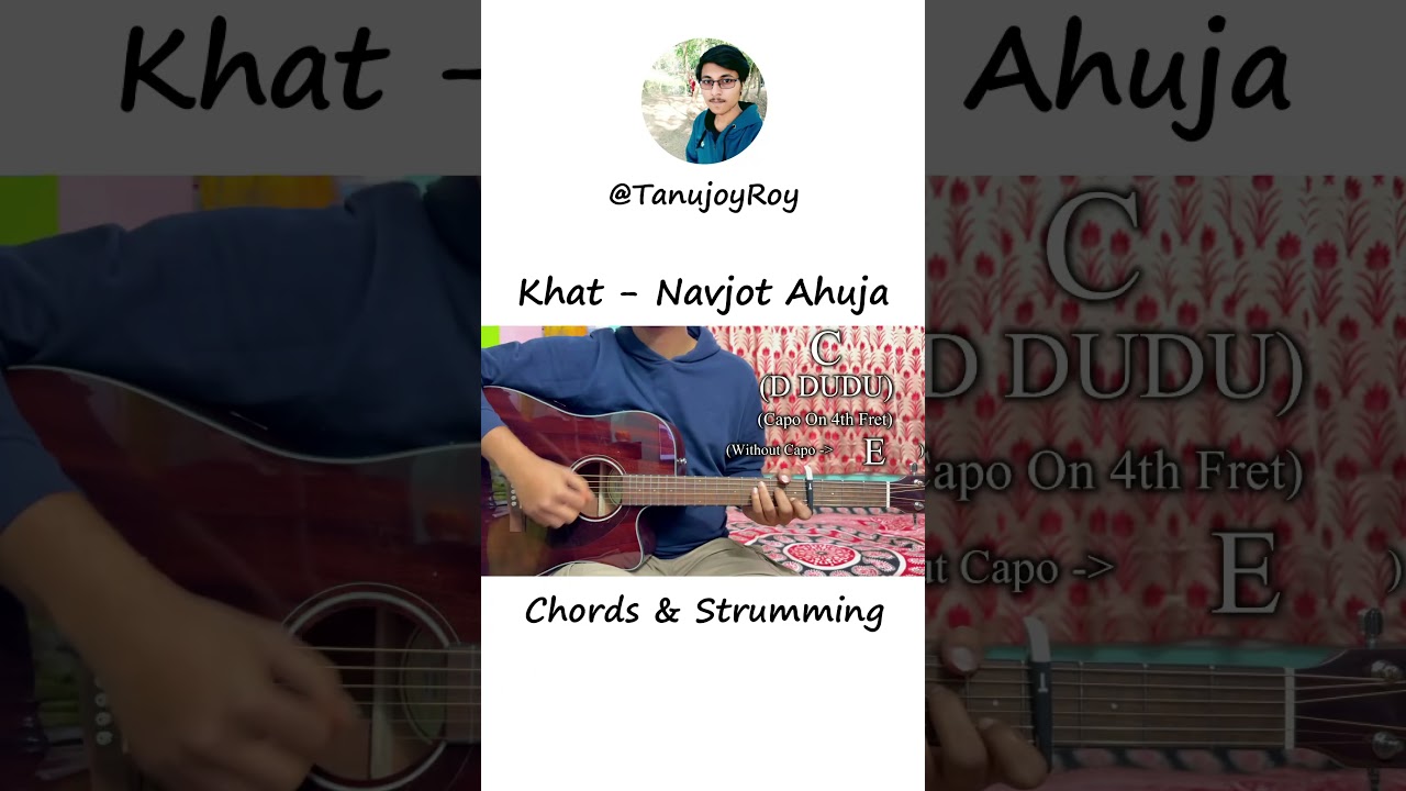 Khat | Navjot Ahuja | Easy Guitar Chords Lesson 