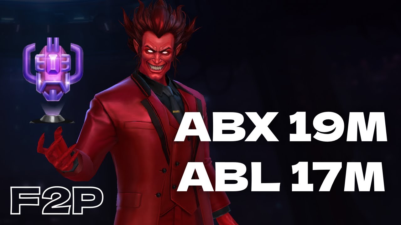 [ABXL] Mephisto M.Rage Testing | F2p | Marvel Future Fight