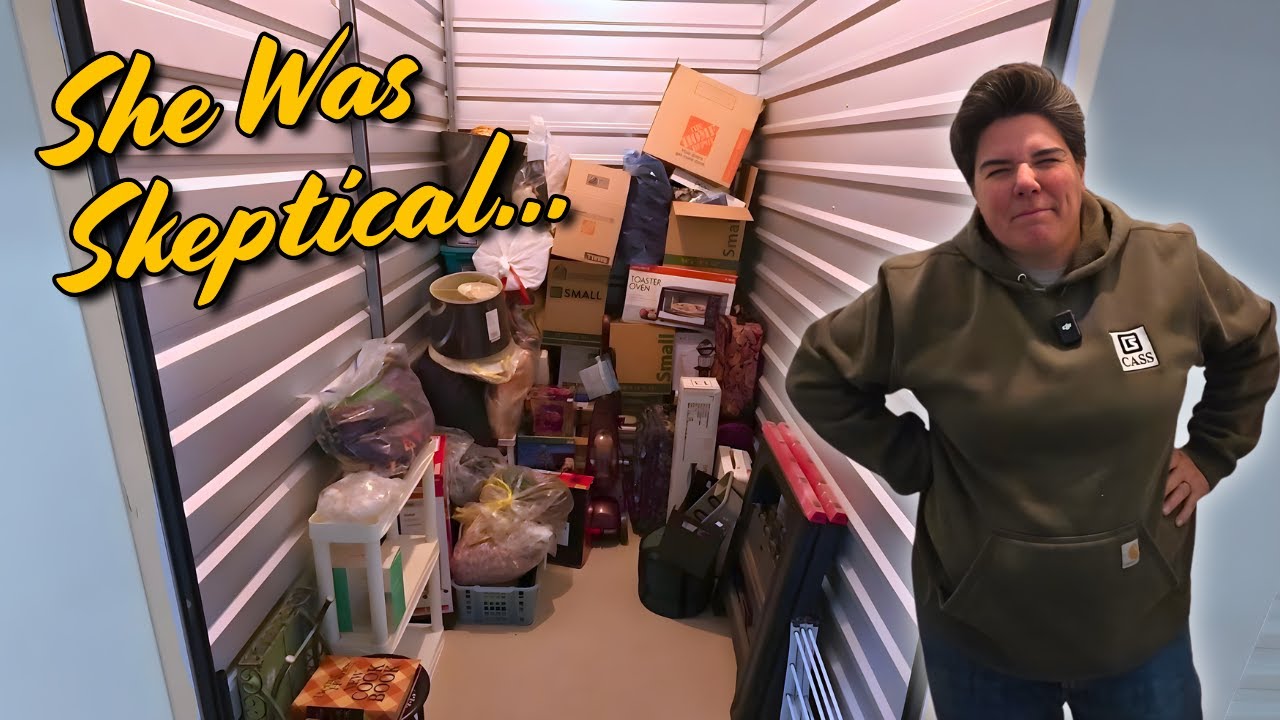I Bought a $180 Storage Unit… She Thought I Wasted My Money