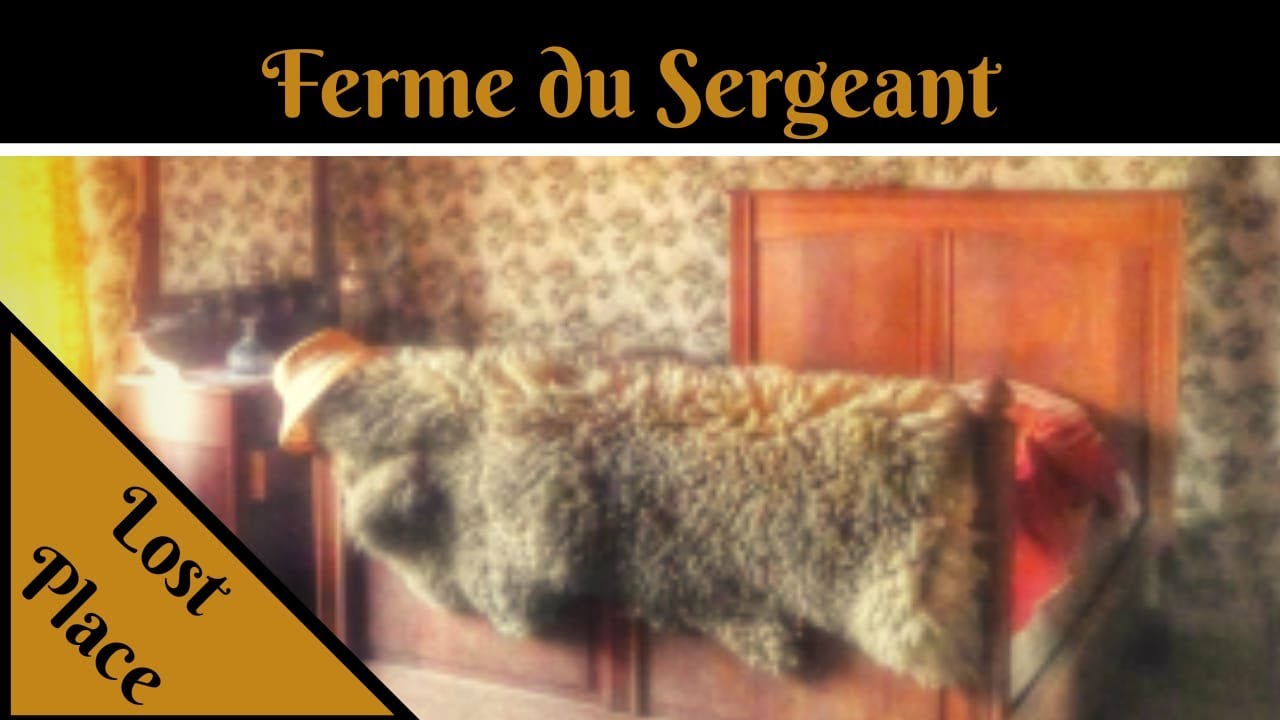 Lost Place / Ferme du Sergeant / Der kranke Mann am Fenster / Belgien 2019