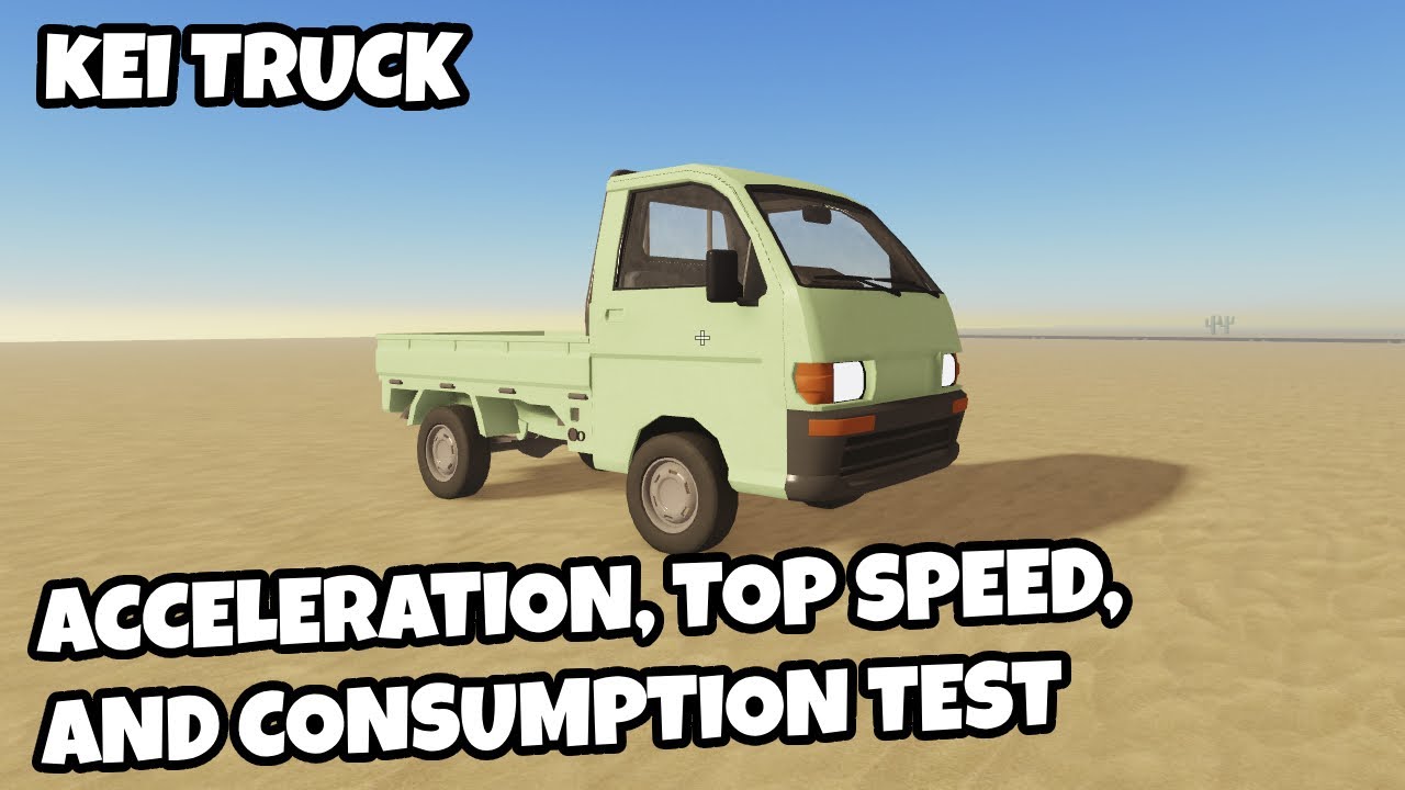 Dusty Trip Kei Truck Acceleration, Top Speed, and Consumption Test