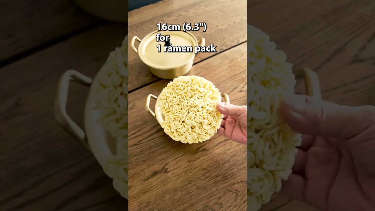 What size? Korean ramen pot