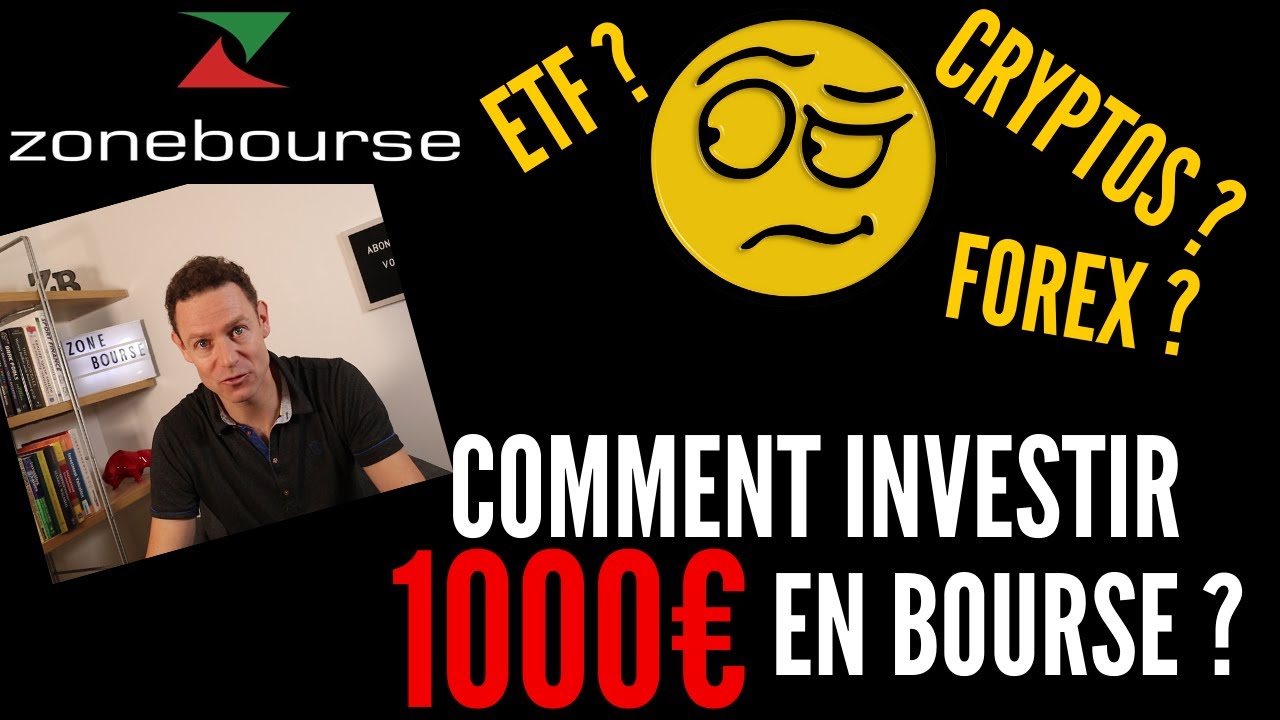 Comment investir 1000 euros en bourse ?
