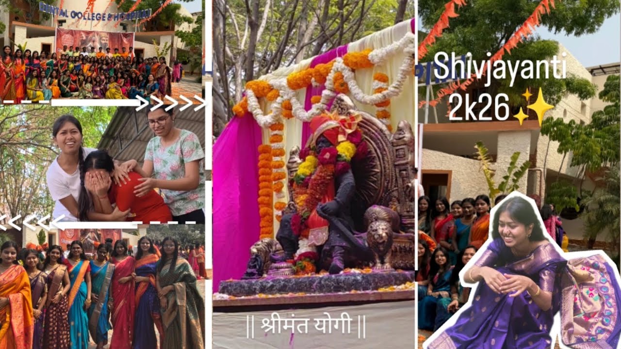 Shiv Jayanti 2k26✨|YCM Dental College Ahmadnagar|dance performance practice, BTS and fun in college 