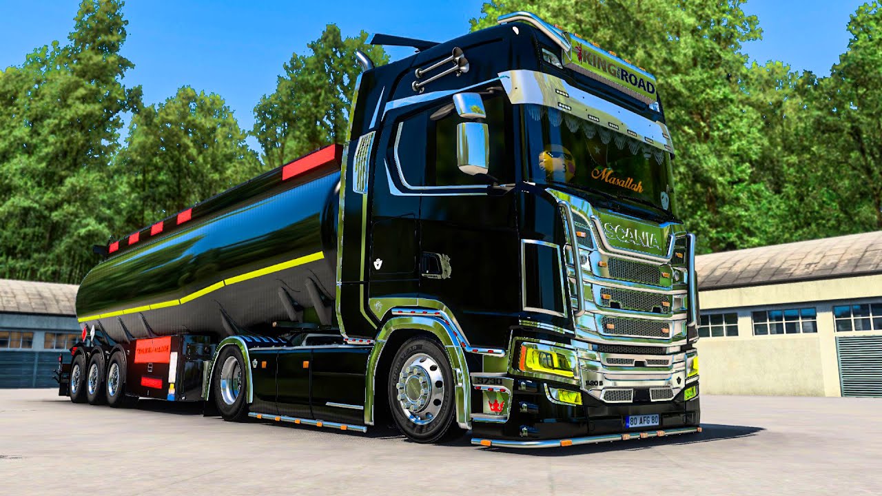 Scania S520 Chrome Edition Modifiyesi | Euro Truck Simulator 2 | 1.40