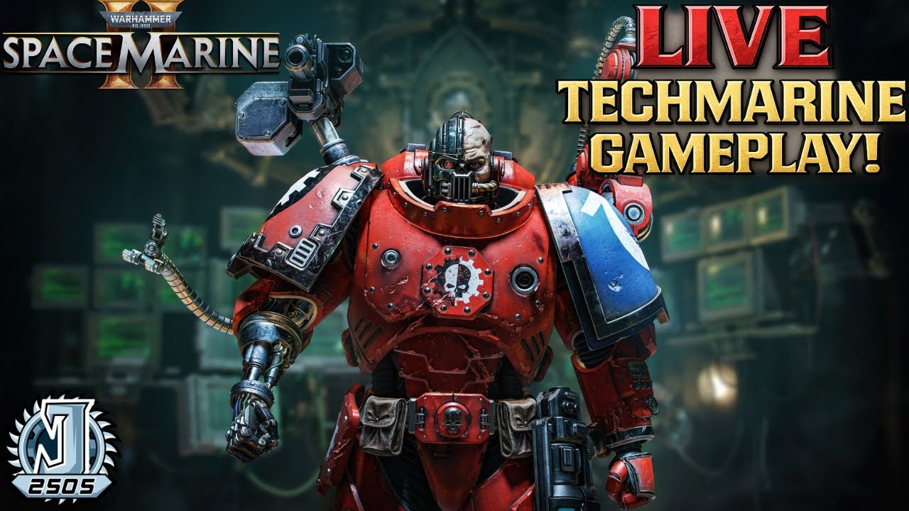 🔴 LIVE: TECHMARINE GAMEPLAY!! PTS IS LIVE! SPACE MARINE 2! #warhammer40k