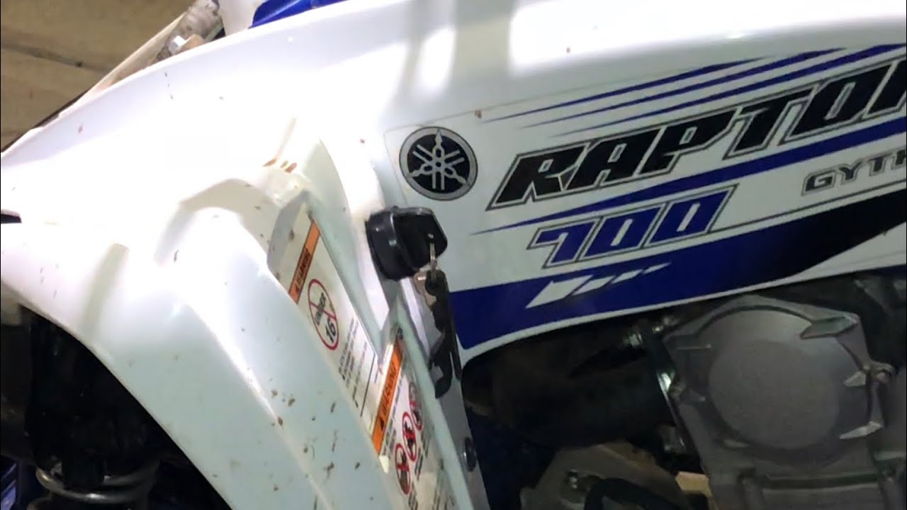 Raptor 700 Modifications Pt 2: Ignition Key Relocation