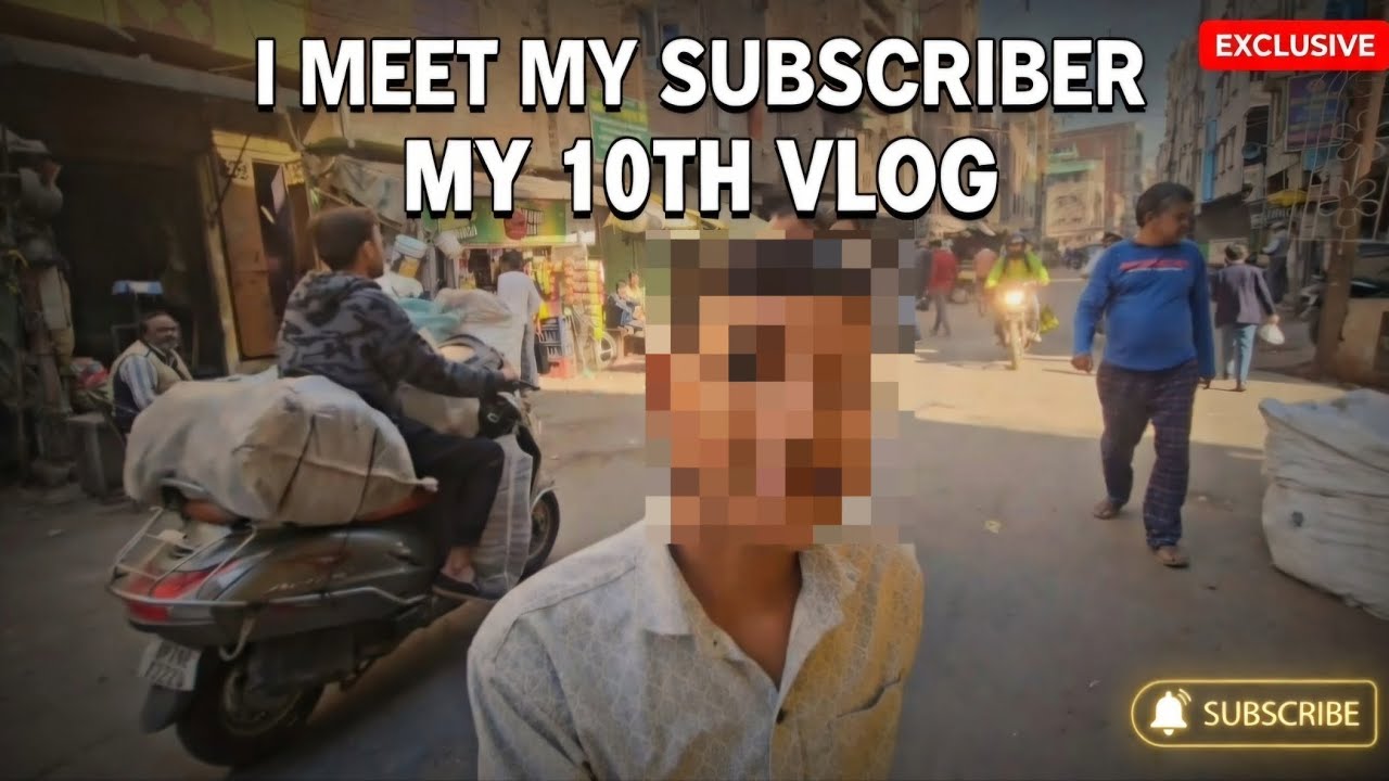 Aj muje mera subscriber mila usse baat kya hua ye 😳