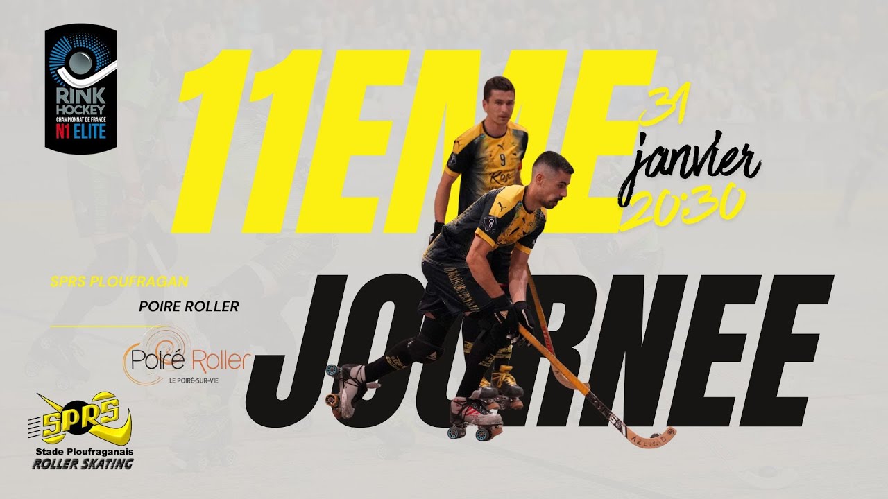 11&egrave;me journ&eacute;e N1 Elite SPRS Ploufragan vs Le Poir&eacute; Roller