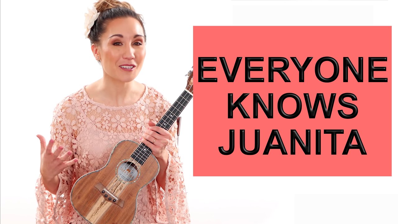 Everyone Knows Juanita Fingerstyle Ukulele Tutorial with Play Along