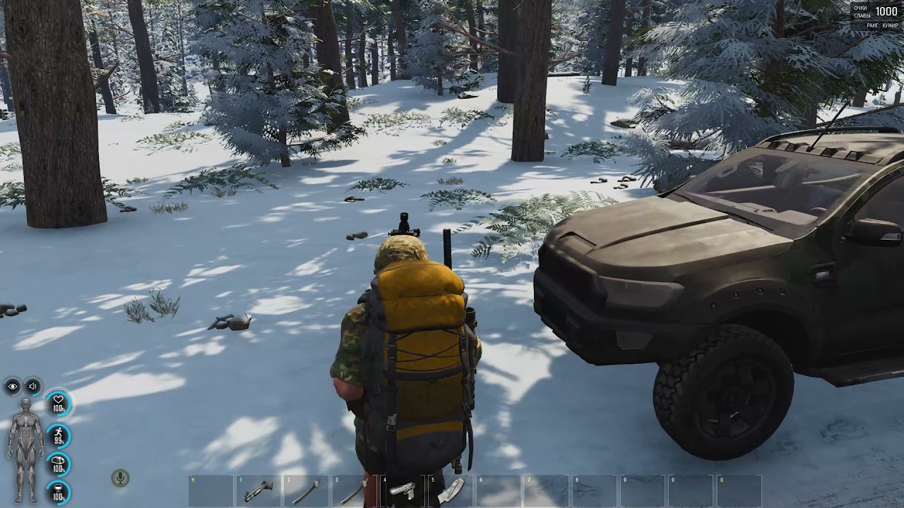 SCUM- игра на PVE сервере: Only PVE Friendly Server-45 (без комментариев).