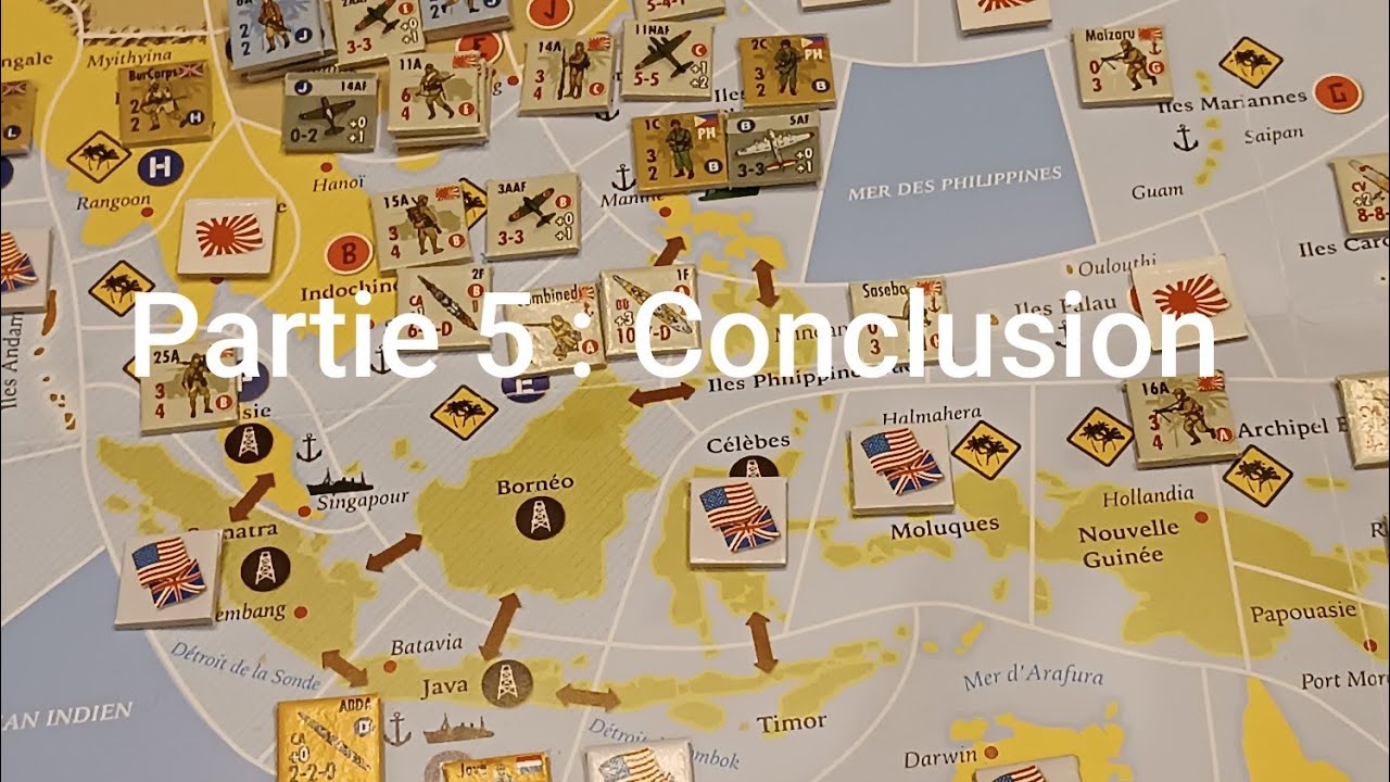 Typhon sur le Pacifique : wargame solo - conclusion 