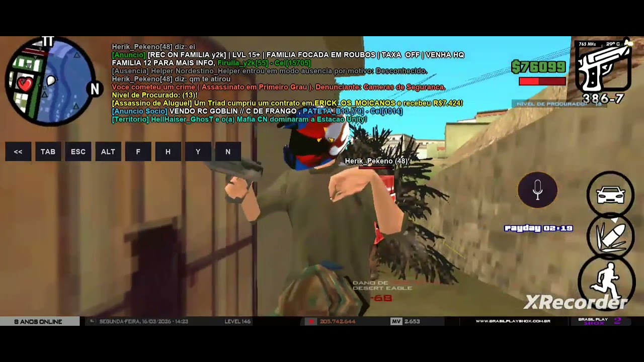 Civil cometendo DM no Brasil play Shox