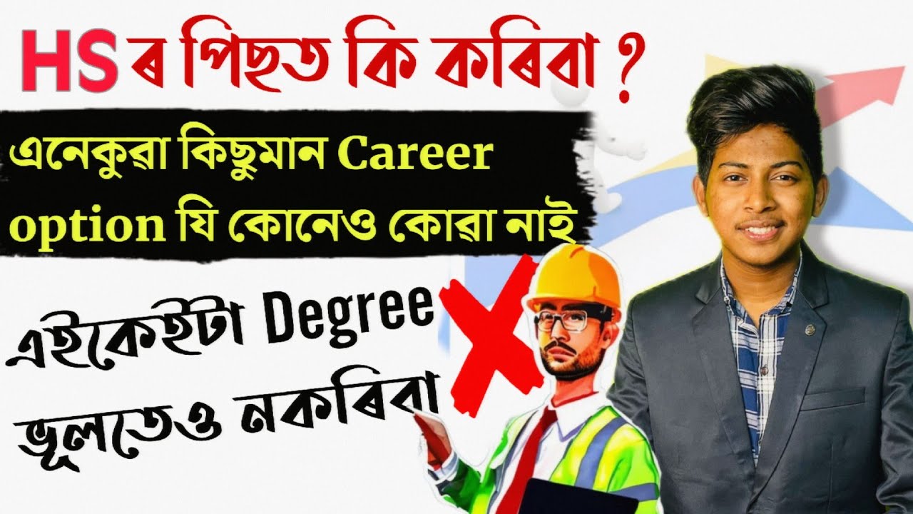 What To Do After HS - Best futuristic Career options | Assam Ahsec exam 2024 | job after class 12th