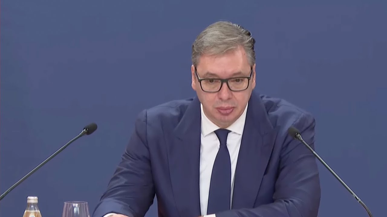 Vanredno obraćanje predsednika Aleksandra Vučića 22.10.2025.