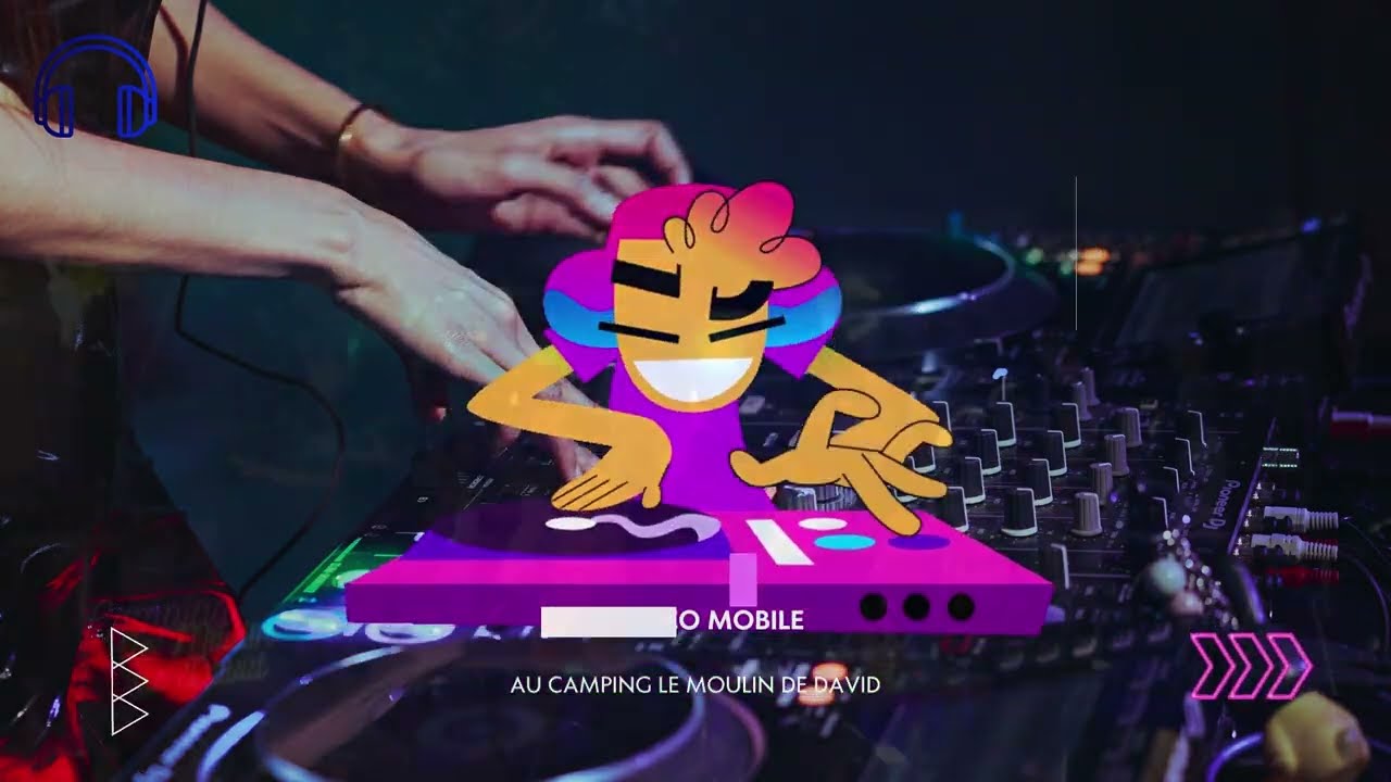 Soirée DJ Disco mobile au camping Le Moulin de David (Dordogne - Périgord)