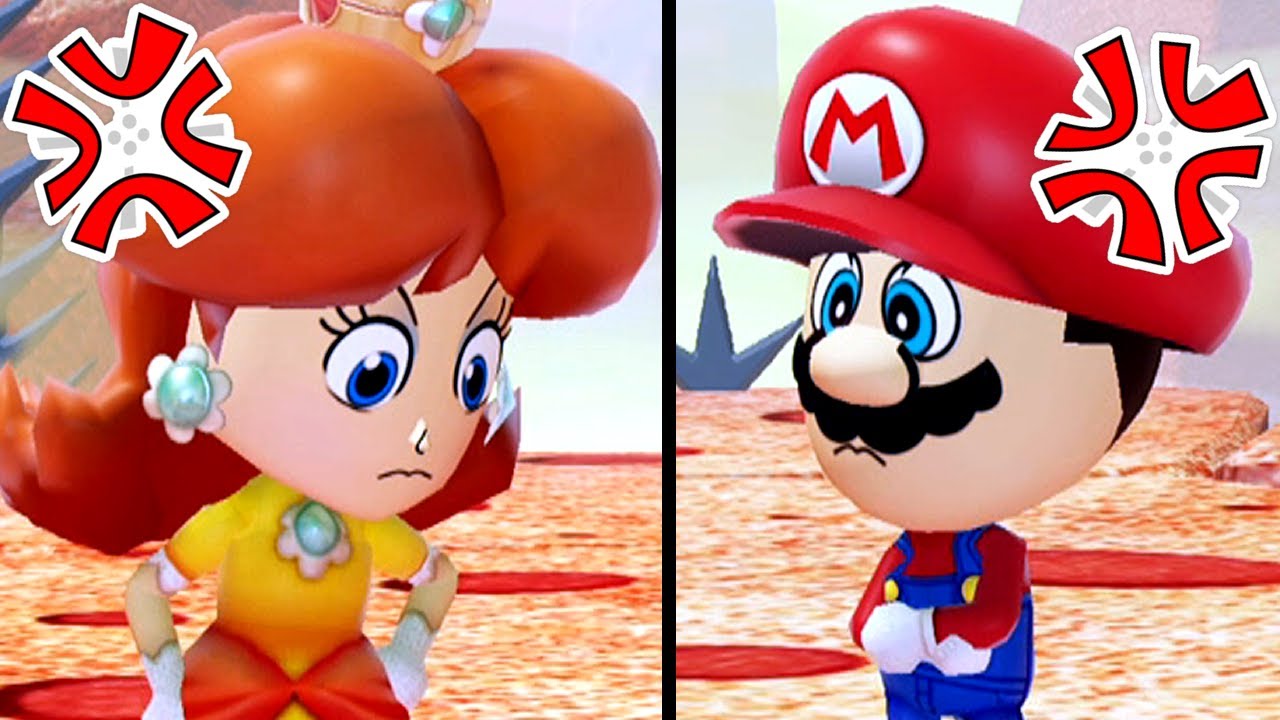 Super Mario Miitopia - Daisy broke up with Mario (Switch)