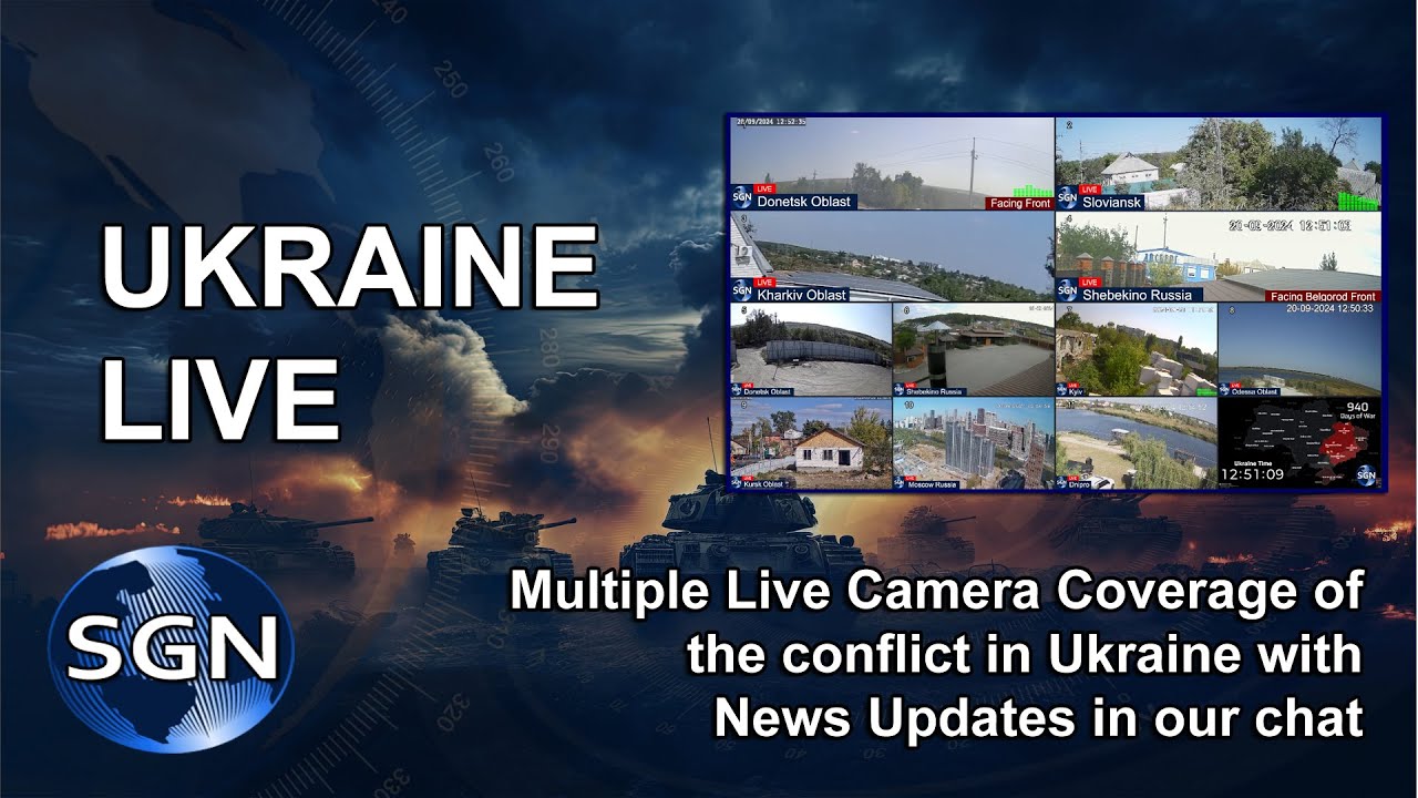 Ukraine Live - 24/7 Multiple Live Cameras of Ukraine with News Updates