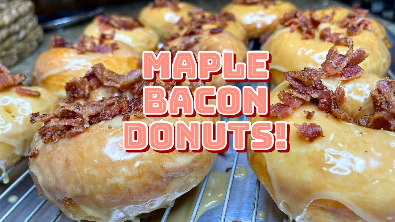 Maple Bacon Donuts