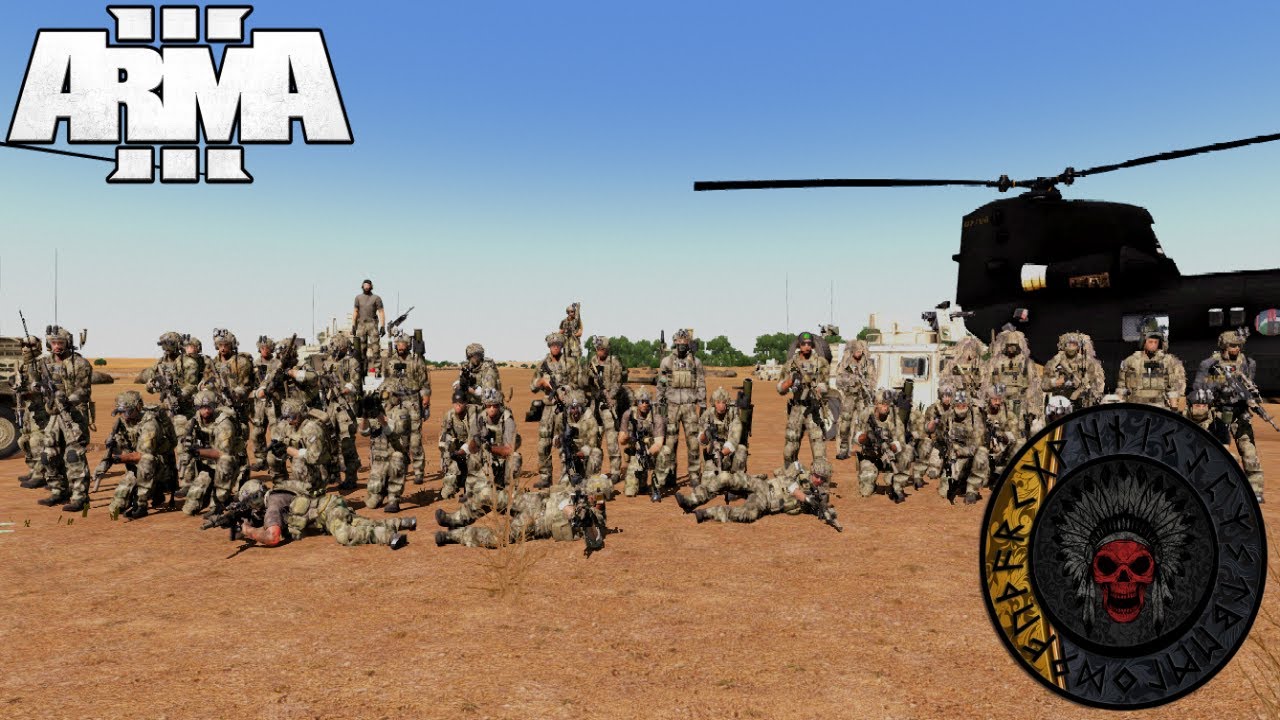 Arma 3 MILSIM OGR JTAC POV - ODA in Africa