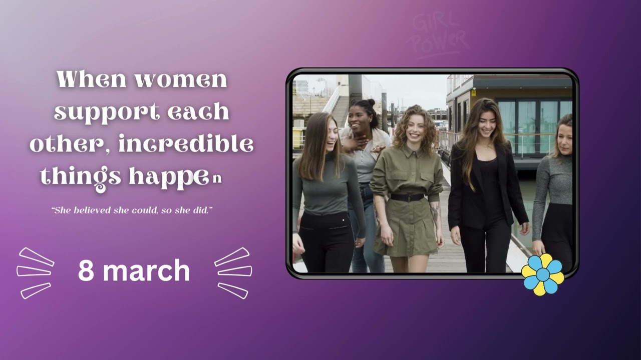 Celebrating Women Who Lift Each Other Up #womensday