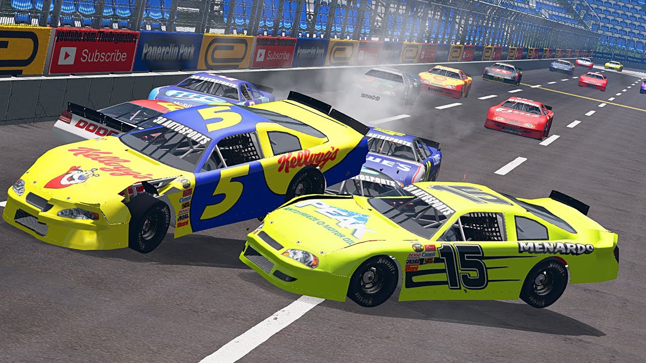 NASCAR Racing Crashes #4 | BeamNG Drive