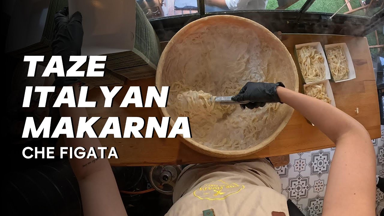 Parmesan Tekerinde Taze Makarna / CHE FİGATA