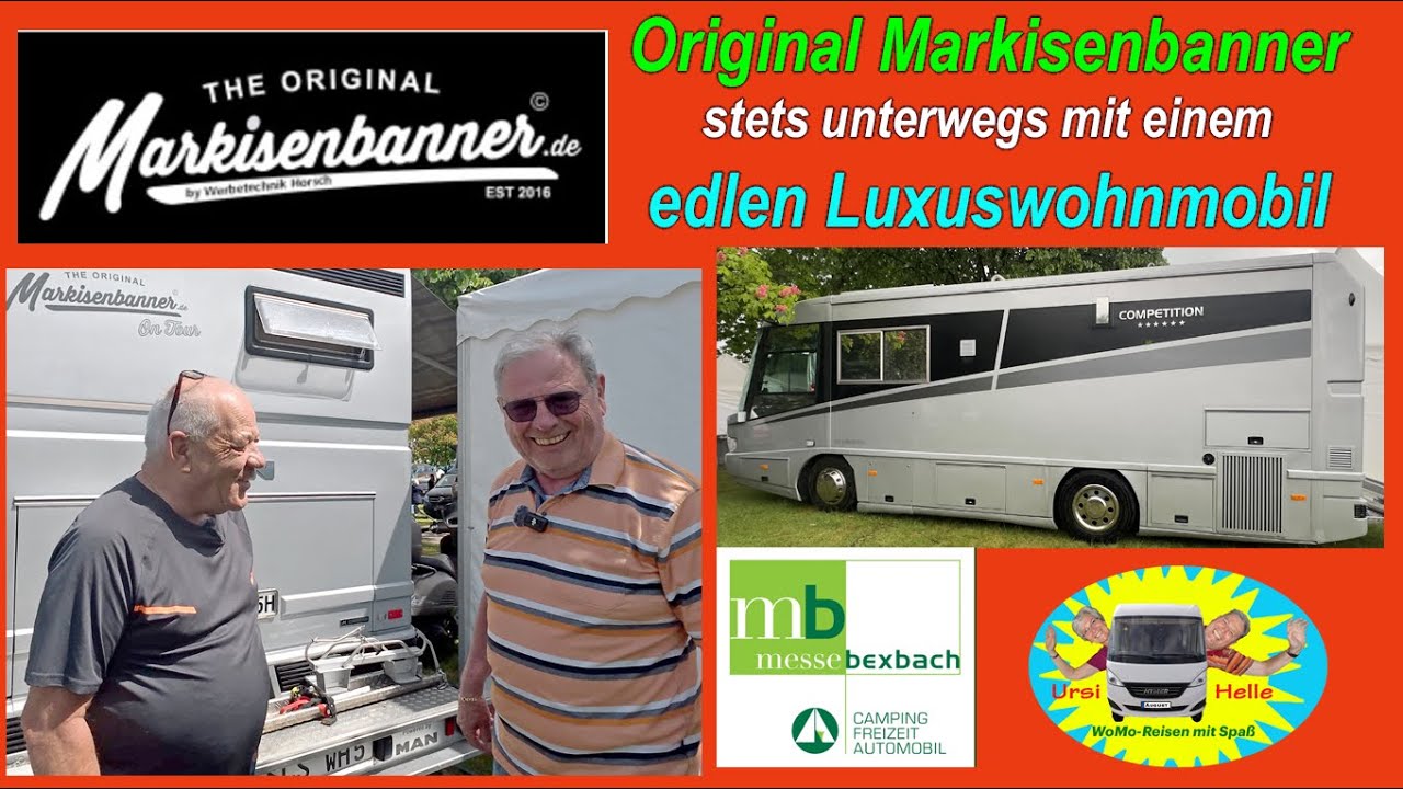 Immer Schatten mit dem Markisenbanner - Messe Bexbach 2025 - Nr. 319-2